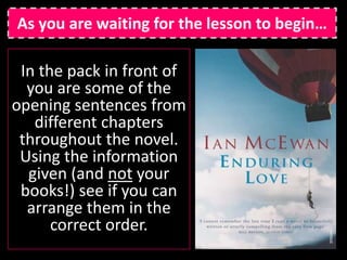 Do you think the relationships in the text would have been doomed anyway? Why?Gatsby – ‘The Great Gatsby’Jed – ‘Enduring Love’Othello – ‘Othello’Iago – ‘Othello’Joe – ‘Enduring Love’Tom – ‘The Great Gatsby’