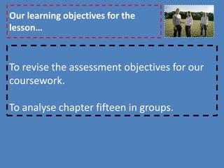 Remind yourself of our discussion about Science and Religion from the beginning of the lesson…‘She was perturbed when I read Wilson’s passage to her. Everything was being stripped down, she said, and in the process some larger meaning was lost…The truth of that smile was in the eye and heart of the parent, and in the unfolding love which only had meaning through time…I told her I thought she had spent too much time in the company of John Keats. A genius no doubt, but an obscurantist too who thought science was robbing the world of wonder, when the opposite was the case. If we value a baby’s smile, why not contemplate the cause?...Clarissa said that I had not understood her. There was nothing wrong in analysing the bits, but it was easy to lose sight of the whole. I agreed. The work of synthesis was crucial. Clarissa said I still did not understand her, she was talking about love. I said I was too, and how babies who could not yet speak got more of it for themselves. She said no, I still did not understand. Then we had left it. No hard feelings. We had had this conversation in different forms on many occasions. What we were really talking about this time was the absence of babies from our lives.’ ( Chapter 8, p.71 )How does McEwan emphasise the fundamental differences between Clarissa and Joe in the language and syntax in this extract? 