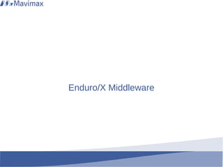 Enduro/X Middleware
 