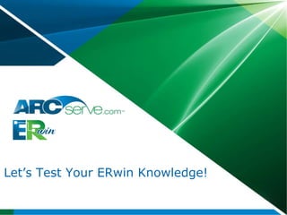 Bottom Line…More Database Platforms to SupportMost organizations have more than one database platform—it’s hard to be an expert in allThe number of databases is growing, with more and more applications to supportCA ERwin can manage multiple databases from a single, graphical design. Fewer Staff and ResourcesMost organizations are cutting back on IT staff, making it difficult to manage these growing databases.Skill sets for individual databases are very specialized.  It is unrealistic  (and expensive) to have multiple experts for all platforms.CA ERwin can replace the need to have experts in every platform—by managing multiple databases from a graphical model. 