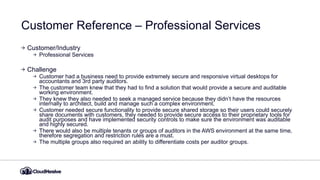 Professional Services Architecture
 