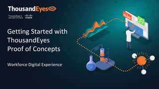 Getting Started with
ThousandEyes
Proof of Concepts
Workforce Digital Experience
 