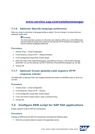 End user experience monitoring | PDF