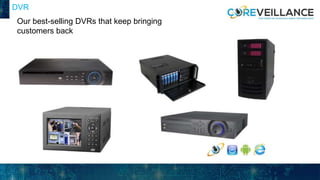 DVR
Our best-selling DVRs that keep bringing
customers back
 
