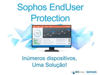 Sophos EndUser
Protection
Inúmeros dispositivos,
Uma Solução!
 