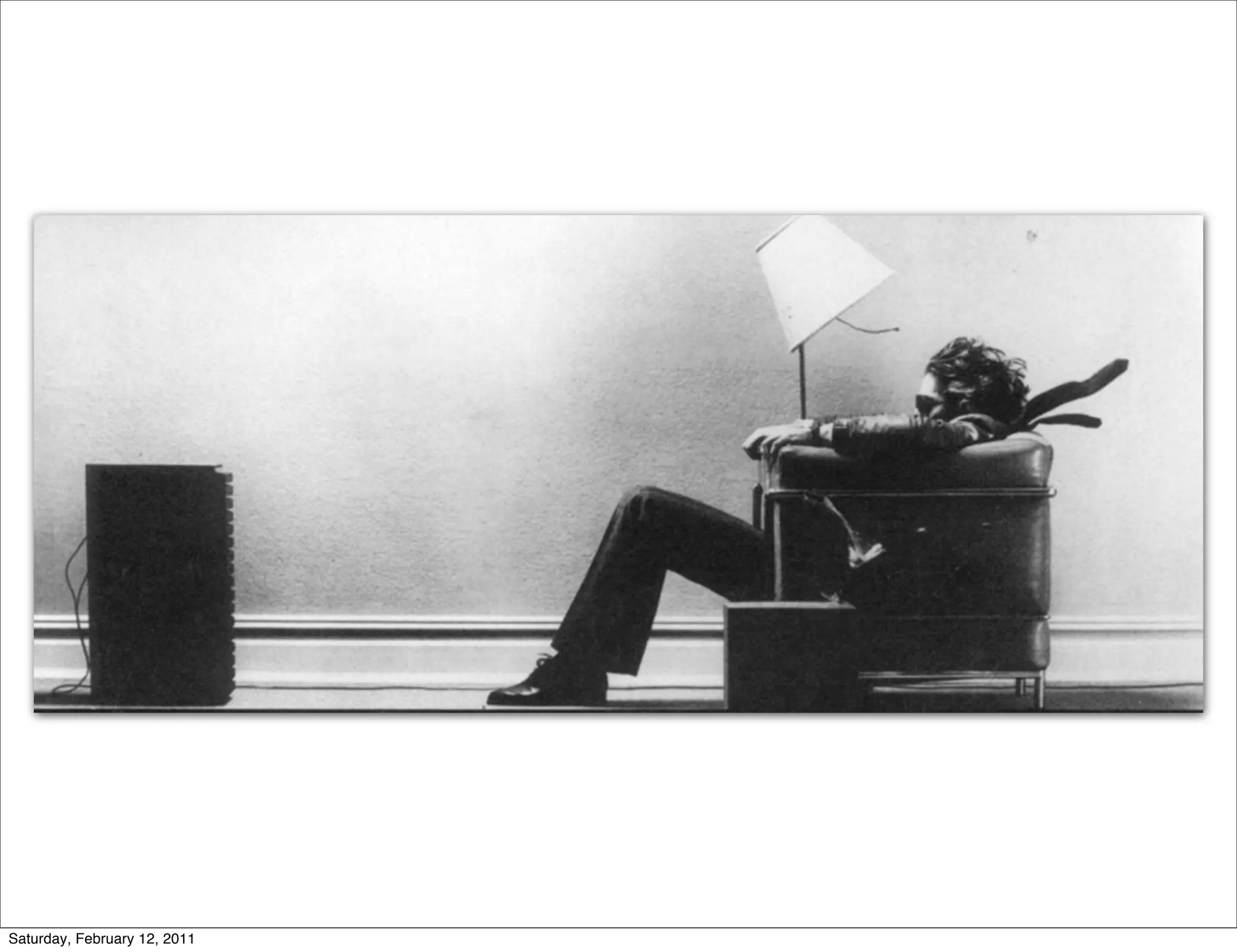 Saturday, February 12, 2011
 