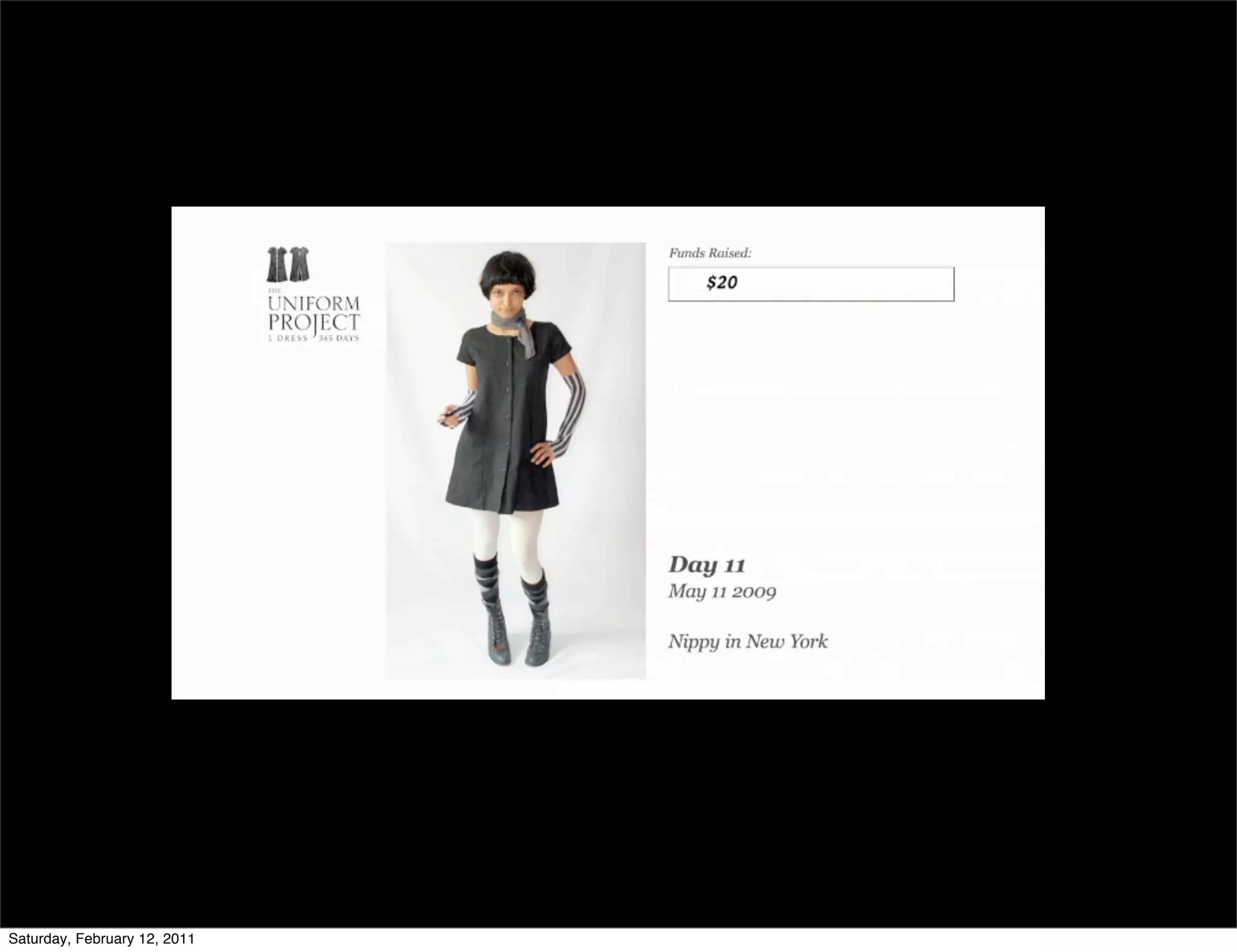 Saturday, February 12, 2011
 