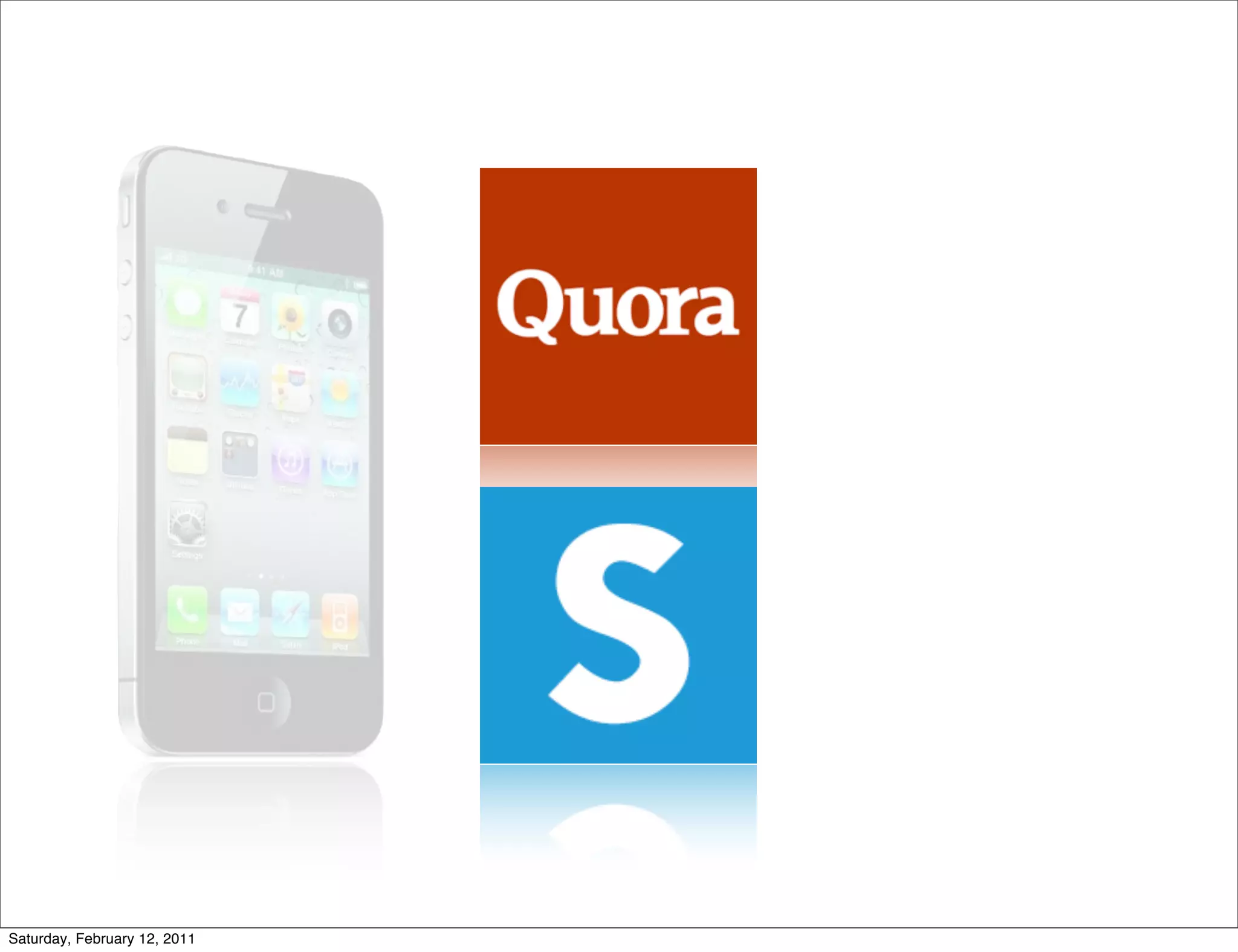 Saturday, February 12, 2011
 