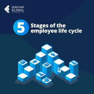 5 Stages of the
employee life cycle
 
