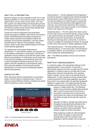 Enea Enabling Real-Time in Linux Whitepaper | PDF