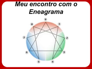 sete pecados capitais, mais a vaidade e do medo.
Meu encontro com o
Eneagrama
 