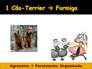 Agressivo  Persistente. Organizada
 