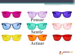 Pensar
Sentir
Actuar
 