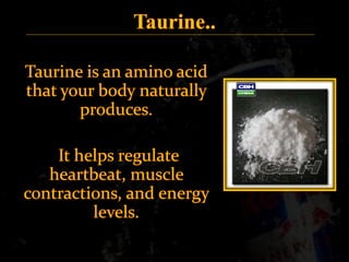 Enegry drink hazards