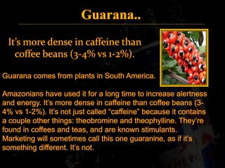 Enegry drink hazards