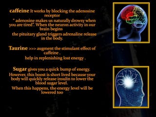 Enegry drink hazards