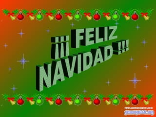 ¡¡¡ FELIZ  NAVIDAD !!! 
