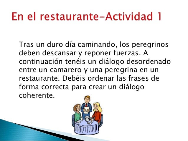 Dialogo En Frances En Un Restaurante