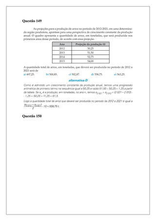 Questão 149
Questão 150