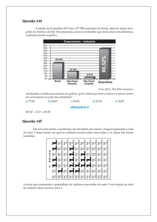 Questão 144
Questão 145