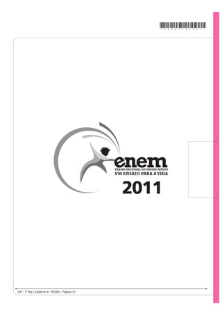 *ROSA75sab8*

QUESTÃO 25                                                                                QUESTÃO 27
     Embora o Brasil seja signatário de convenções                                            $ /HL  GH  GH MDQHLUR GH  LQFOXL QR
e tratados internacionais contra a tortura e tenha
                                                                                          currículo dos estabelecimentos de ensino fundamental e
incorporado em seu ordenamento jurídico uma lei
WLSL¿FDQGR R FULPH HOH FRQWLQXD D RFRUUHU HP ODUJD                                       PpGLR R¿FLDLV H SDUWLFXODUHV D REULJDWRULHGDGH GR HQVLQR
HVFDOD 0HVPR TXH D OHL TXH WLSL¿FD D WRUWXUD HVWHMD                                      sobre História e Cultura Afro-Brasileira e determina que
vigente desde 1997, até o ano 2000 não se conhece                                         o conteúdo programático incluirá o estudo da História
nenhum caso de condenação de torturadores julgado
em última instância, embora tenham sido registrados                                       da África e dos africanos, a luta dos negros no Brasil,
nesse período centenas de casos, além de numerosos                                        a cultura negra brasileira e o negro na formação da
outros presumíveis, mas não registrados.                                                  sociedade nacional, resgatando a contribuição do povo
            'LVSRQtYHO HP KWWSZZZGKQHWRUJEU $FHVVR HP  MXQ  DGDSWDGR 