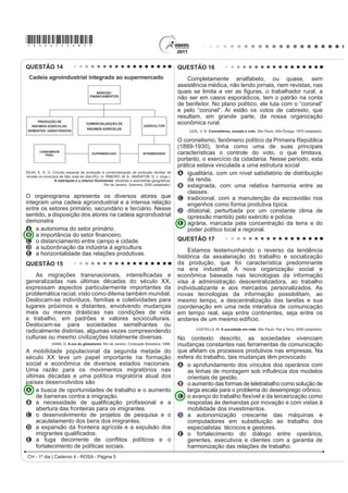 população.
CH - 1º dia | Caderno 4 - ROSA - Página 1
 