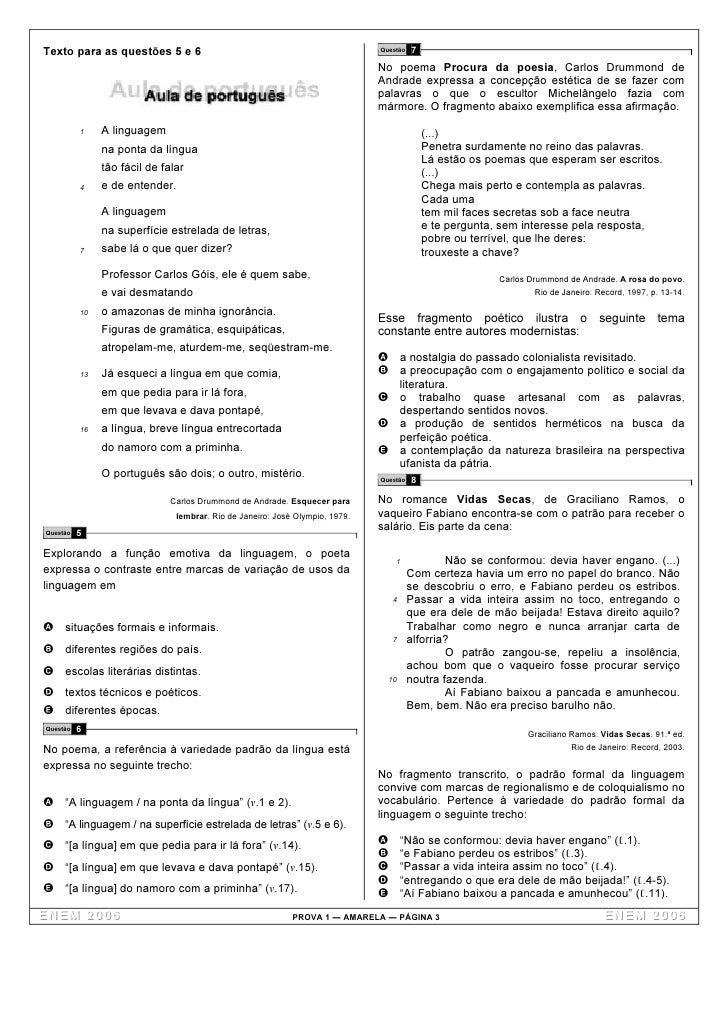 Enem 2006 No Brasil Verifica Se Que A Lua