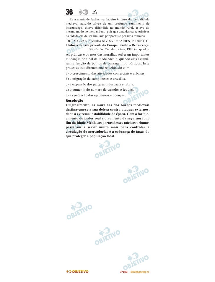 Enem 2011 Se A Mania De Fechar Verdadeiro