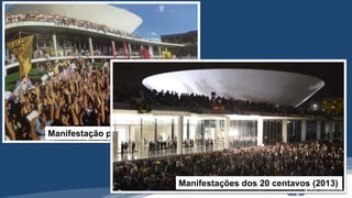 /vinistoria
Manifestação por Diretas Já (1984)
Manifestações dos 20 centavos (2013)
 