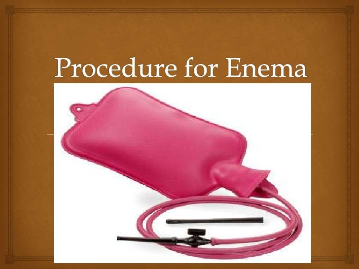 Enema PPT daboy