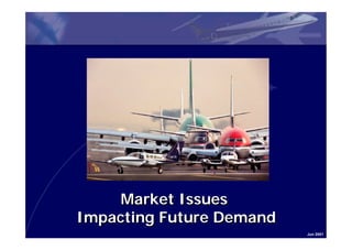 Market Issues
Impacting Future Demand
                          Jun 2001
 