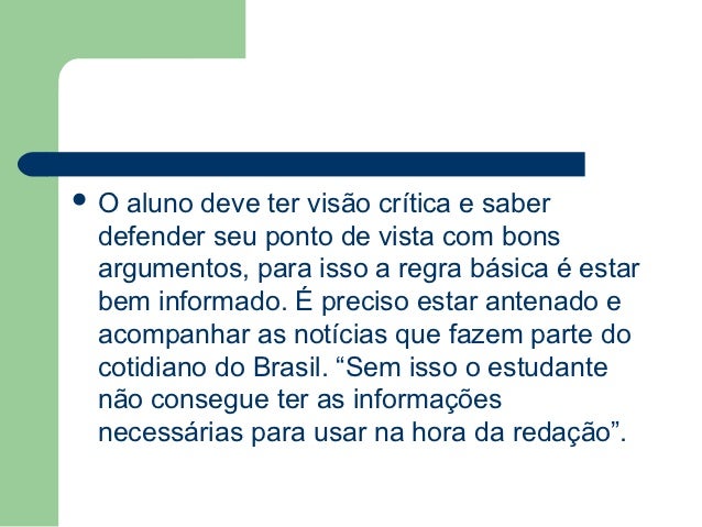 É preciso colocar tema na redação do enem