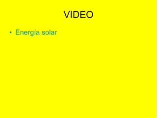 VIDEO Energía solar 