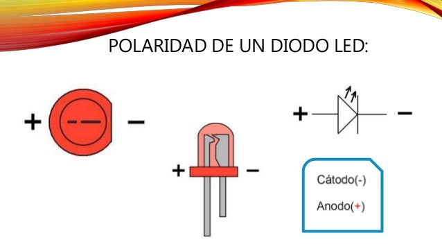 polaridad de un diodo led polaridad de un diodo led