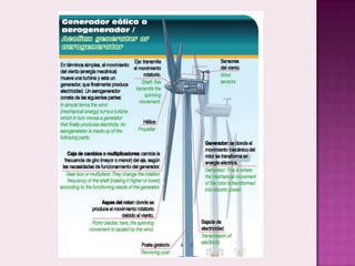 Energía eólica¿Cuáles son sus ventajas?- No contamina, es inagotable y evita el cambio climático.- No afecta a las características fisicoquímicas del suelo o su erosionabilidad.- No produce ningún tipo de alteración sobre los acuíferos.- No genera gases tóxicos, no contribuye al efecto invernadero ni destruye la capa de ozono y tampoco crea lluvia ácida.