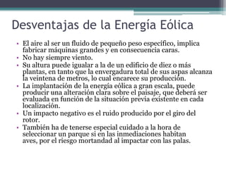 Energía Eólica