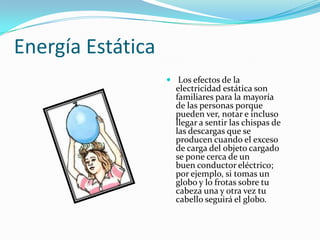 Energía estática | PPTX