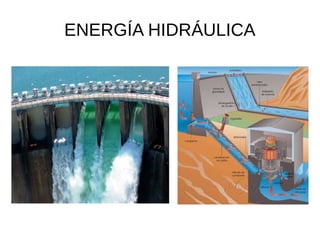 ENERGÍA HIDRÁULICA
 