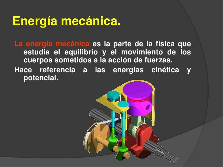 EnergíA MecáNica