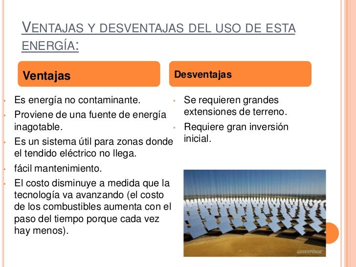 Energía solar