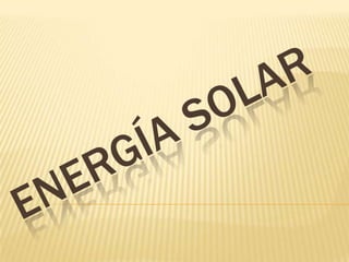 Energía Solar 