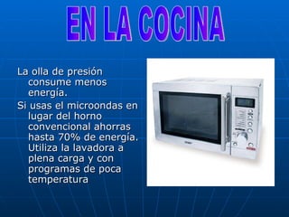 El ahorro de energía