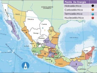 Planta De Energía
Hidroeléctrica
Carboeléctrica
Termoeléctrica
Nucleoeléctrica
 
