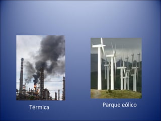 Térmica Parque eólico
