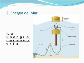 2. Energía del Mar La Energía mareomotriz 