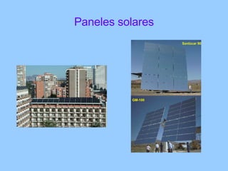 Paneles solares 