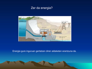 Zer da energia?




Energia gure inguruan gertatzen diren aldaketen erantzuna da.
 