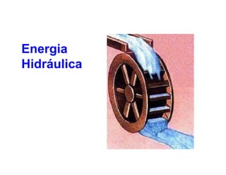 Energia
Hidráulica
 
