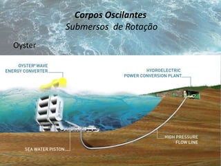 Corpos Oscilantes 
Submersos de Rotação 
Oyster 
 