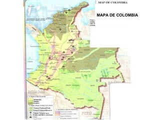 MAPA DE COLOMBIA 